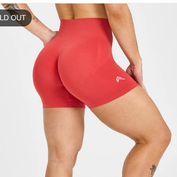 Oner Active Pants - NWT Oner Active Effortless Seamless Shorts Small Sweet Red